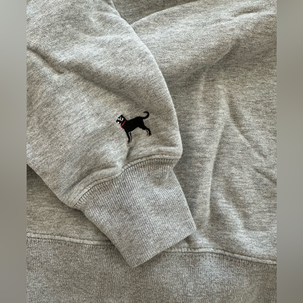 The Black Dog Heather Gray Hoodie - Picture 5 of 5